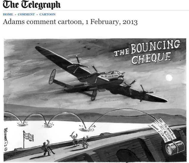 Telegraph cartoon